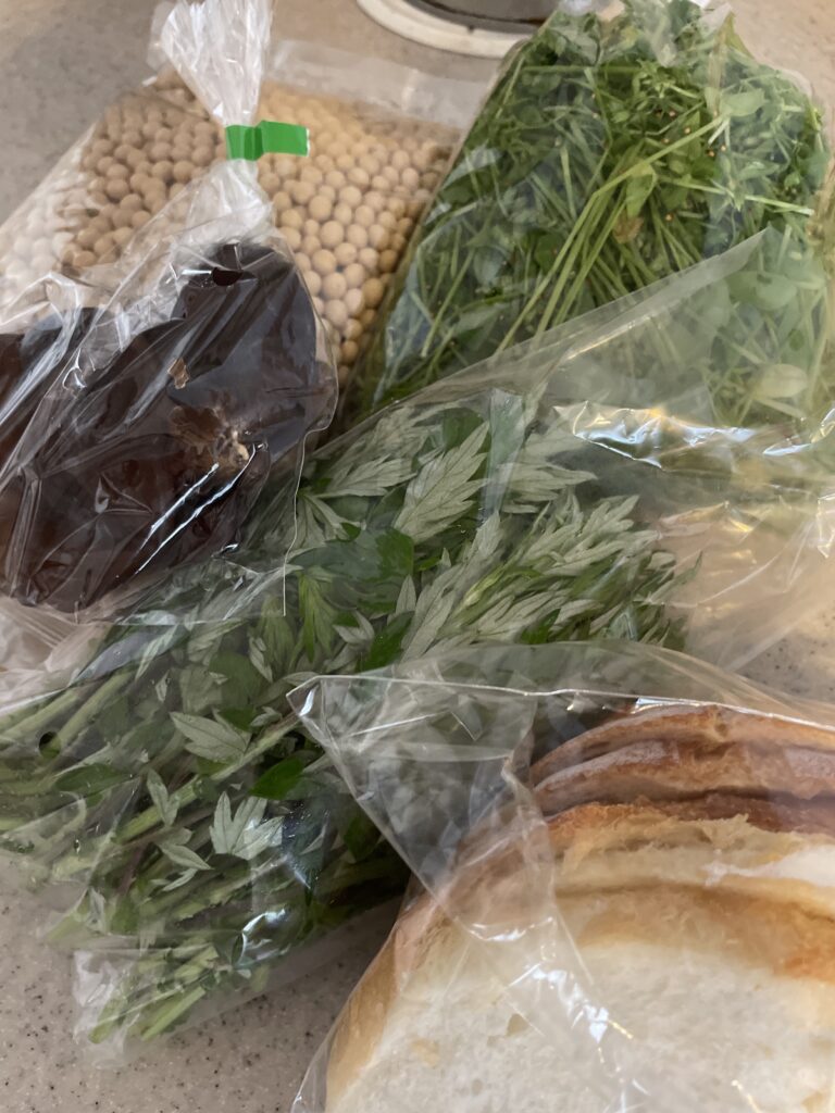 スーパーで買ってきた野菜